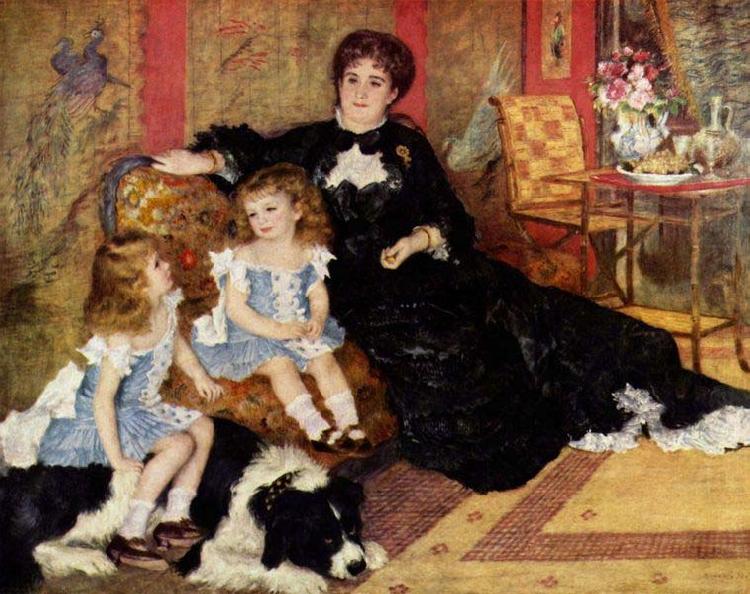 Mme. Charpentier and her children, Pierre-Auguste Renoir
